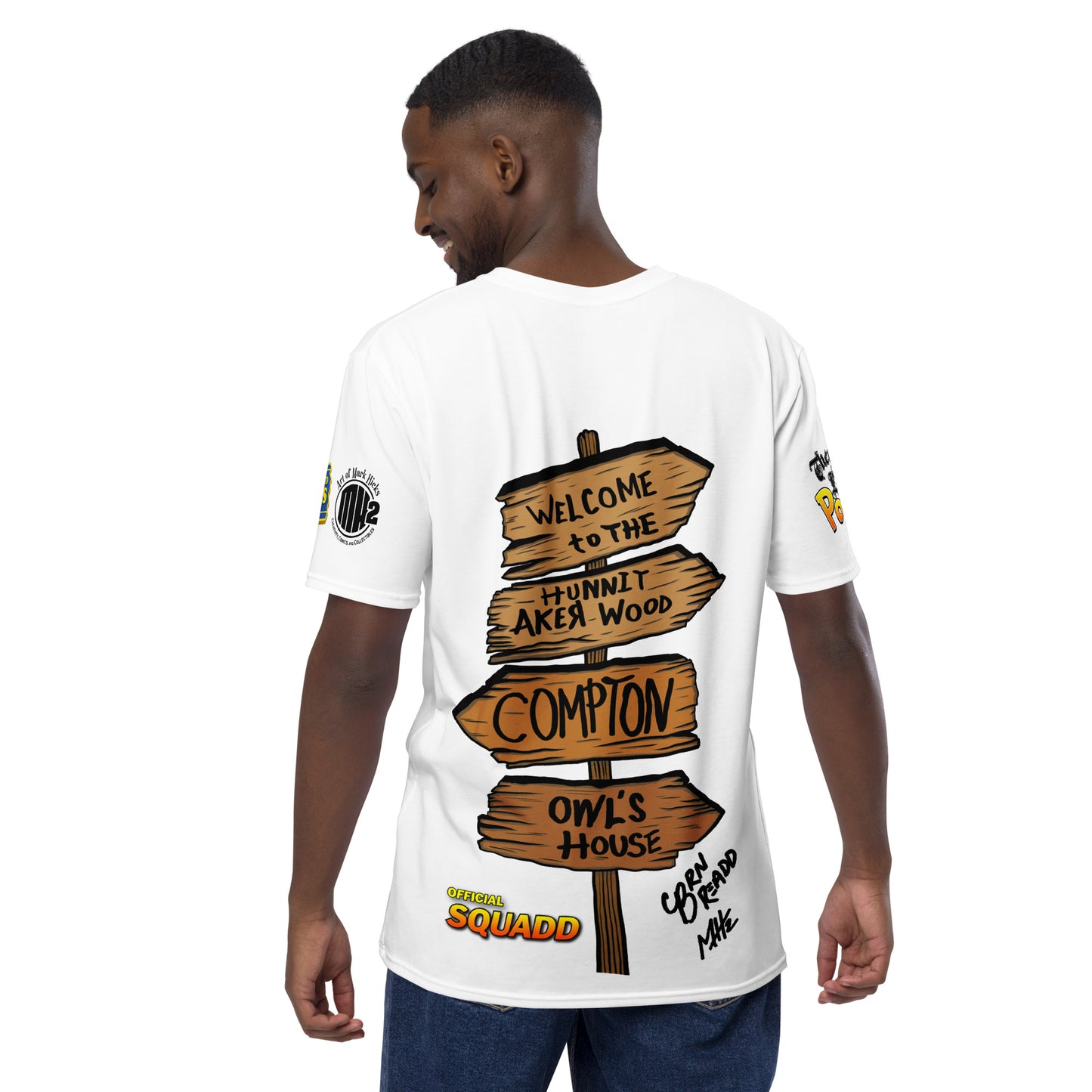Clothing: They Not Like Pooh Men's t-shirt