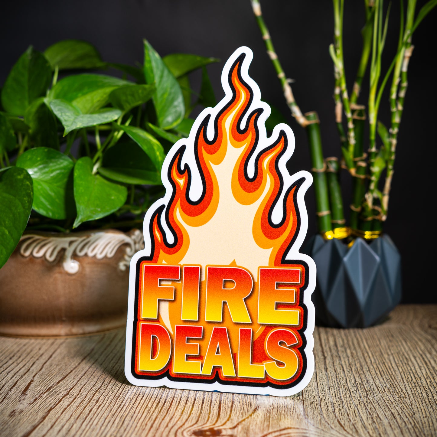 PVC Sign: Fire Deals