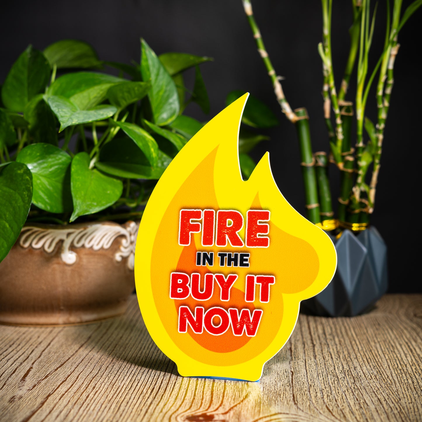 PVC Sign: Fire in the Buy It Now