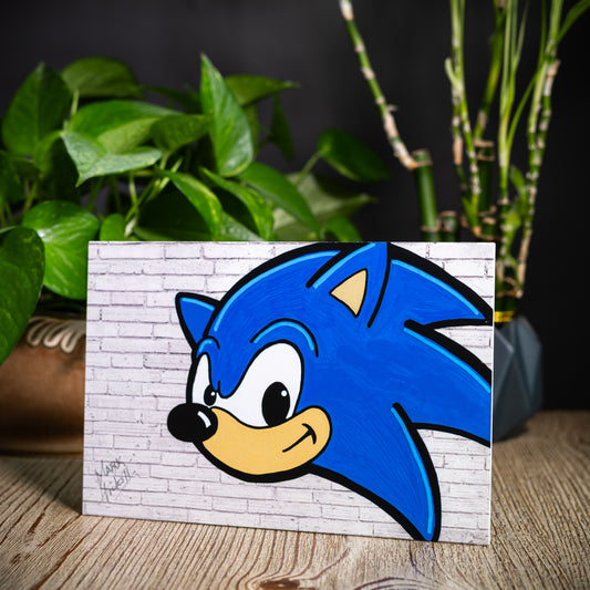 Original Drawing: Sonic the Hedgehog