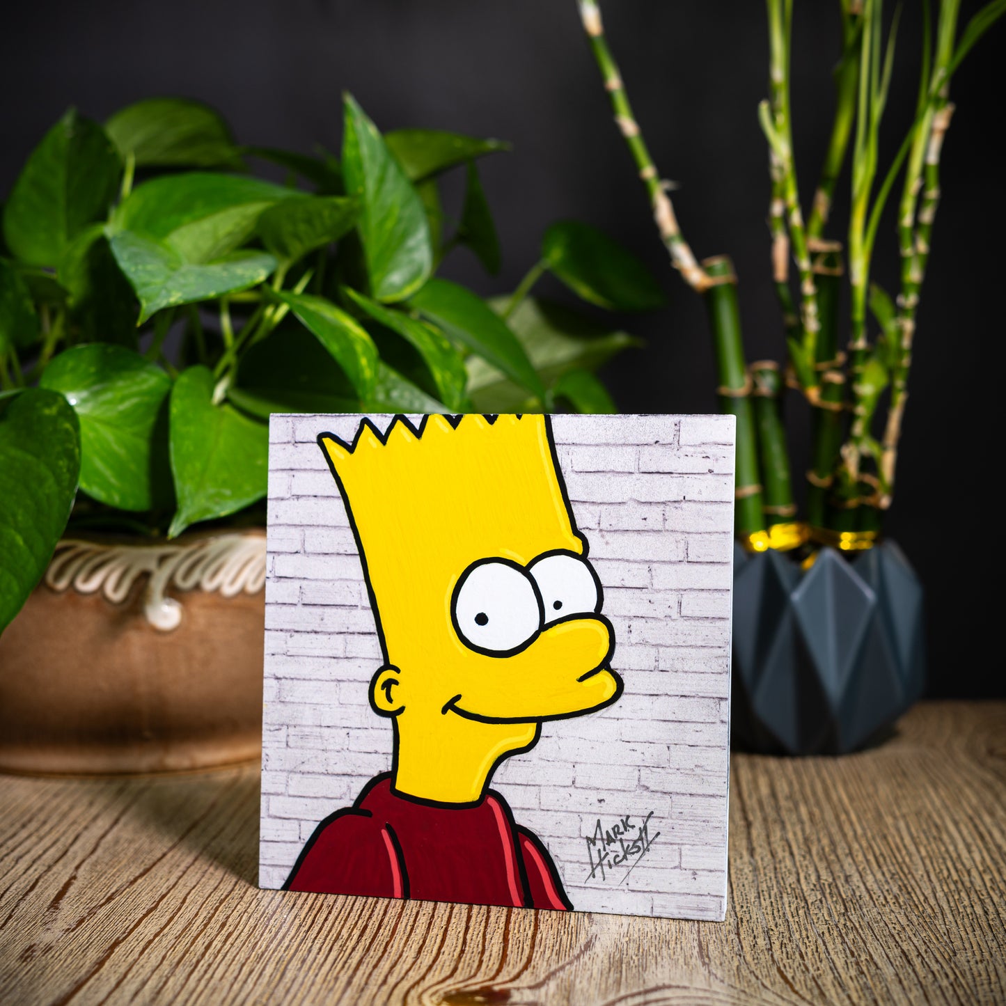 Original Drawing: Bart Simpson