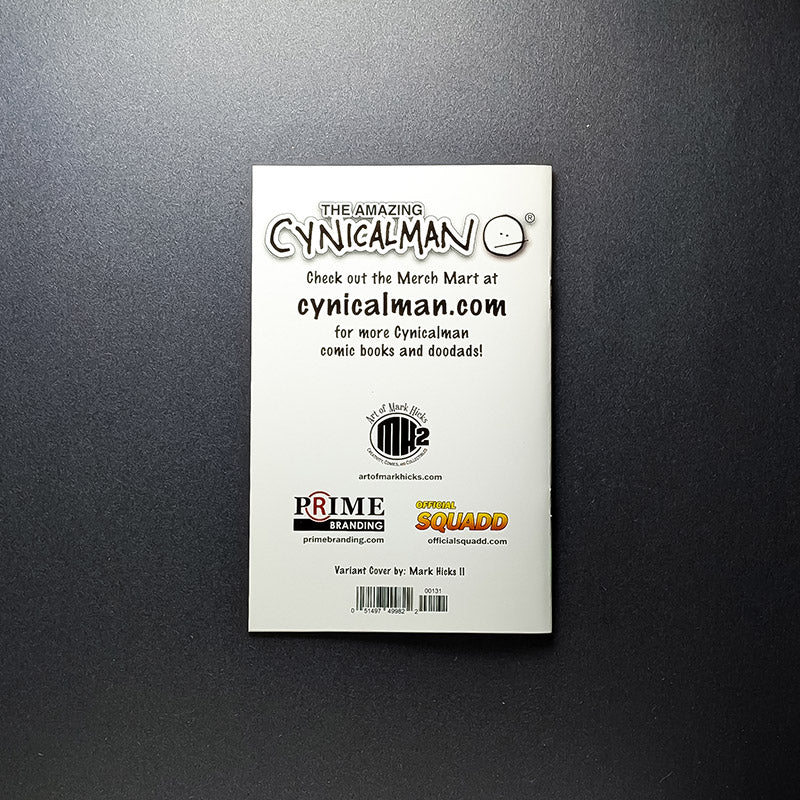 Book: The Amazing Cynical Man Treasury Edition #1 (Green Hulk Homage)