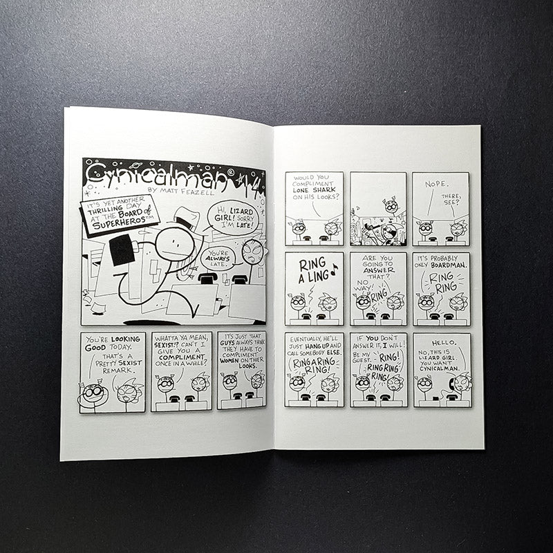 Book: The Amazing Cynical Man Treasury Edition #1 (Green Hulk Homage)