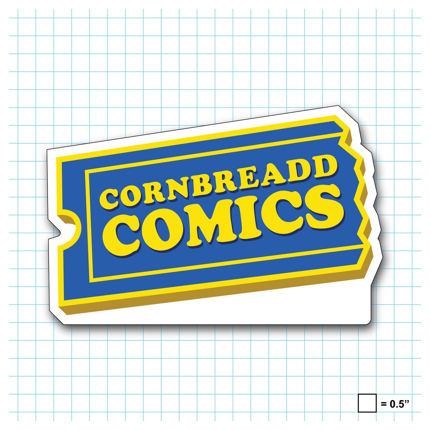 PVC Sign: Cornbreadd Comics