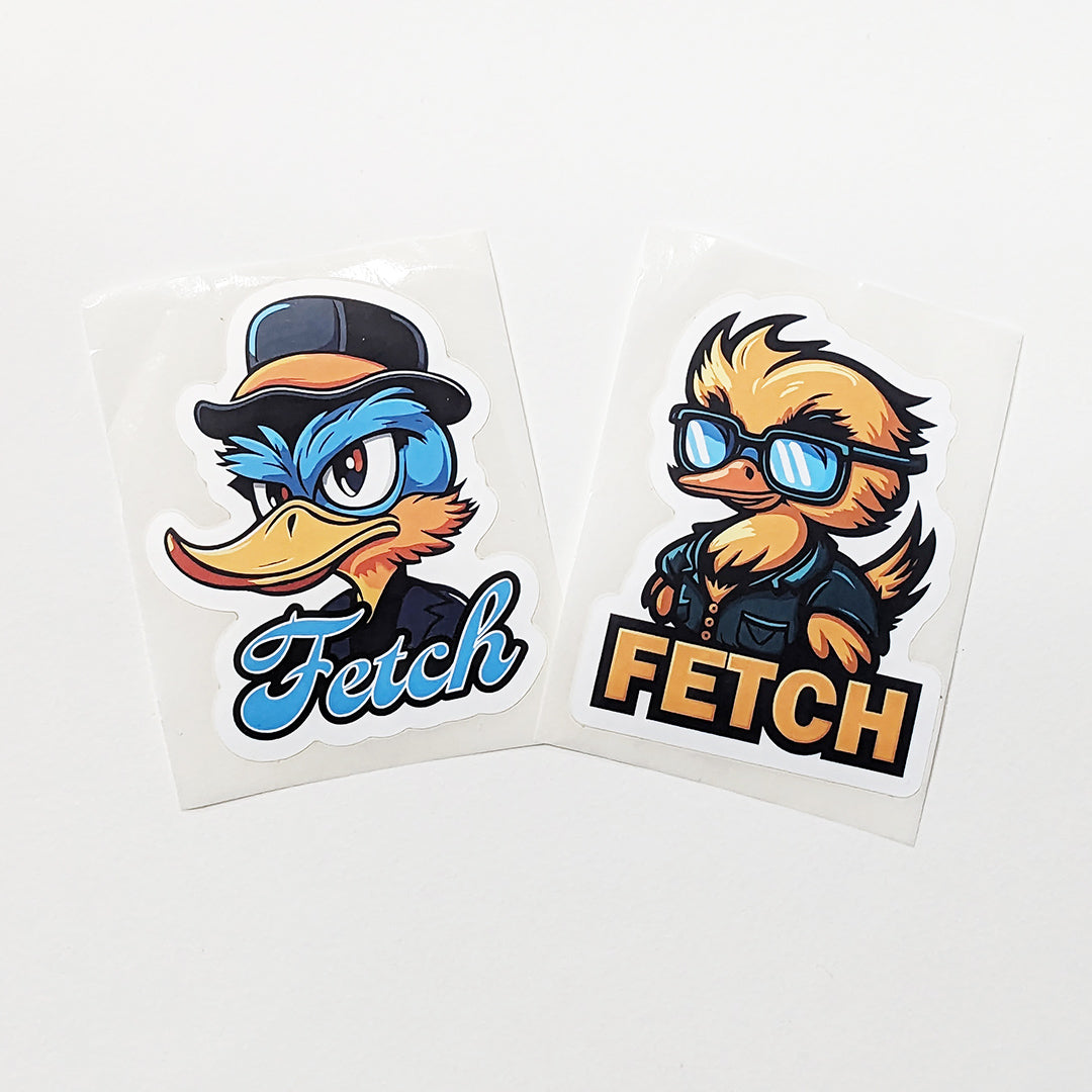 Stickers: Fetch Ducks