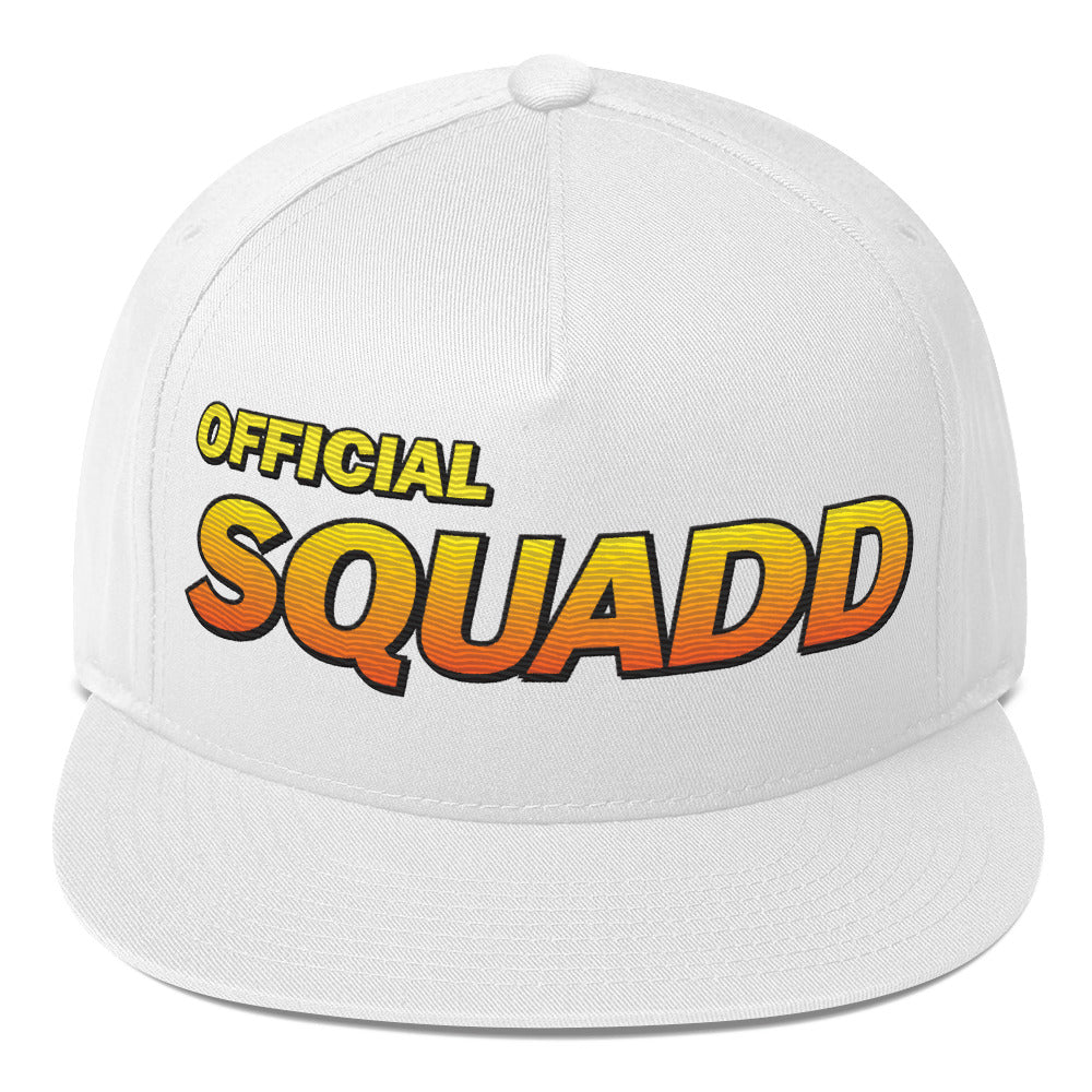 1 - SQUADD 5 Panel Flat Bill Cap