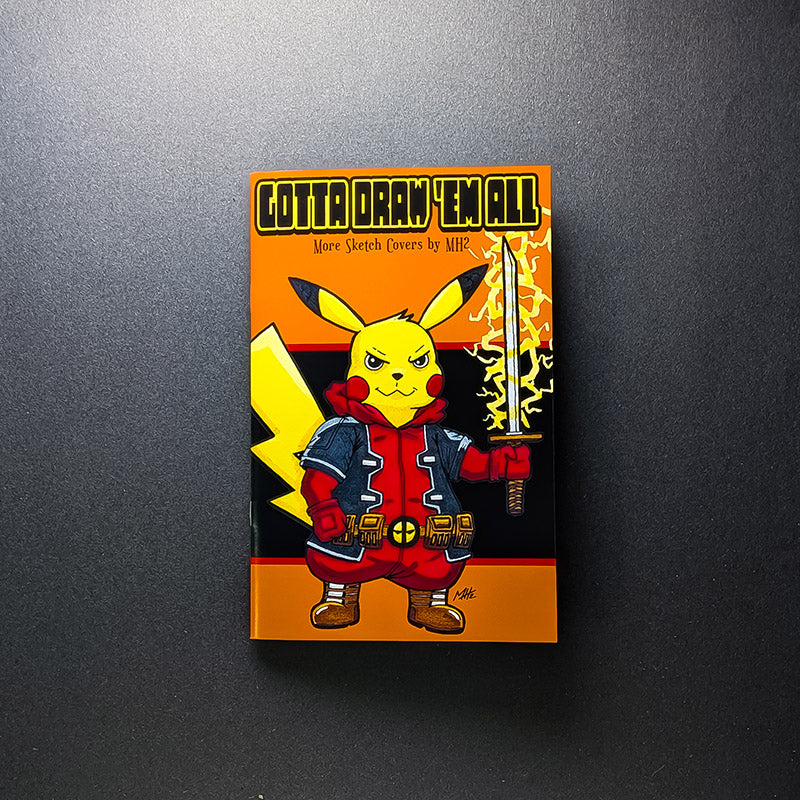 Book: Gotta Draw 'Em All - More Sketch Covers by MH2