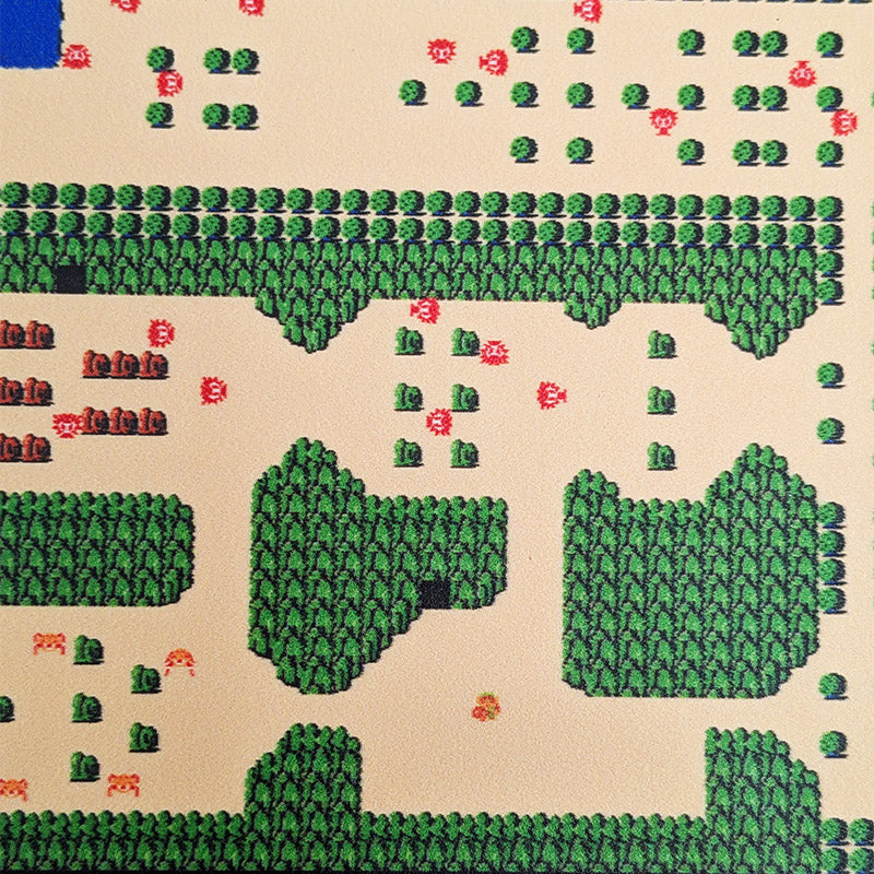 Sign: LOZ NES Map