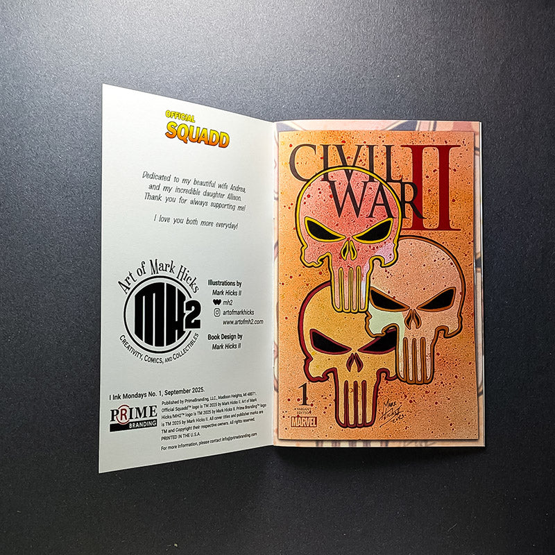 Book: I Ink Mondays - Sketch Covers by MH2