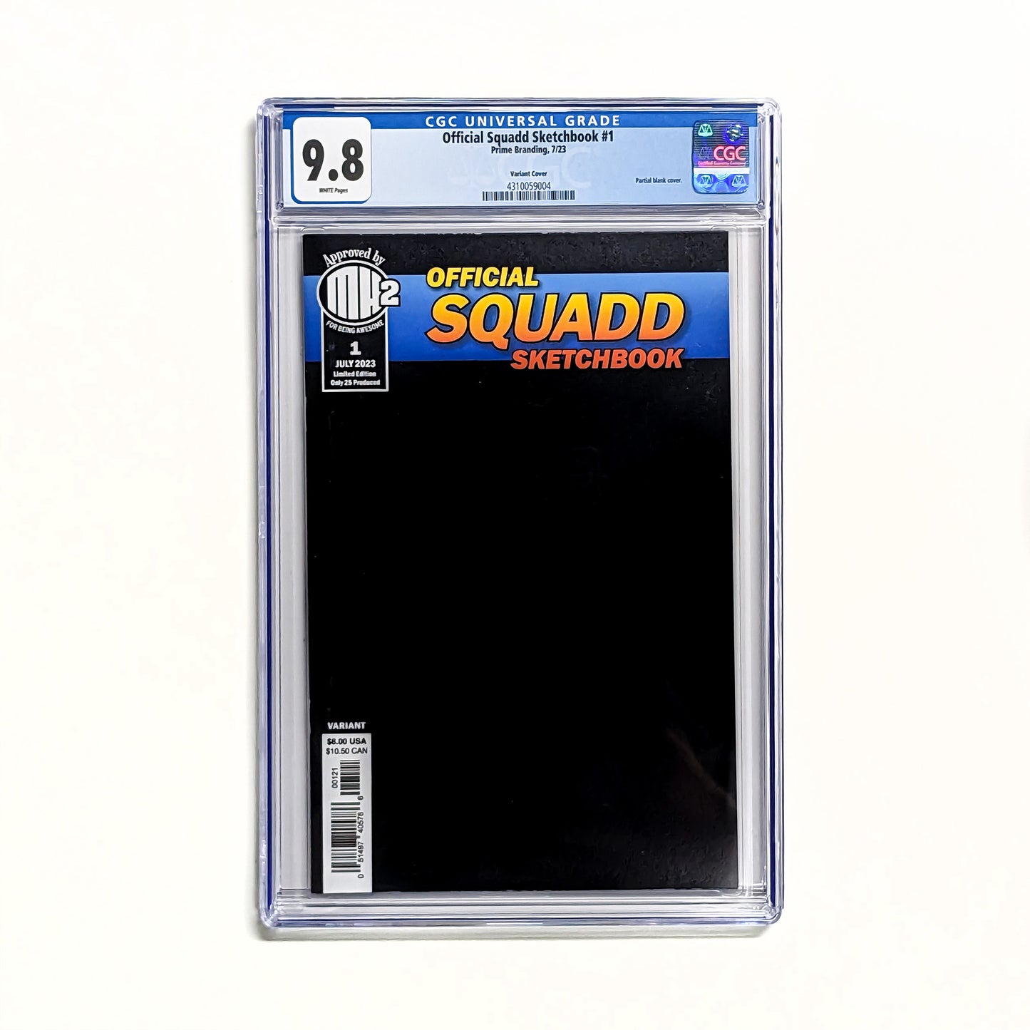 Books: Official Squadd Sketchbook CGC 9.8