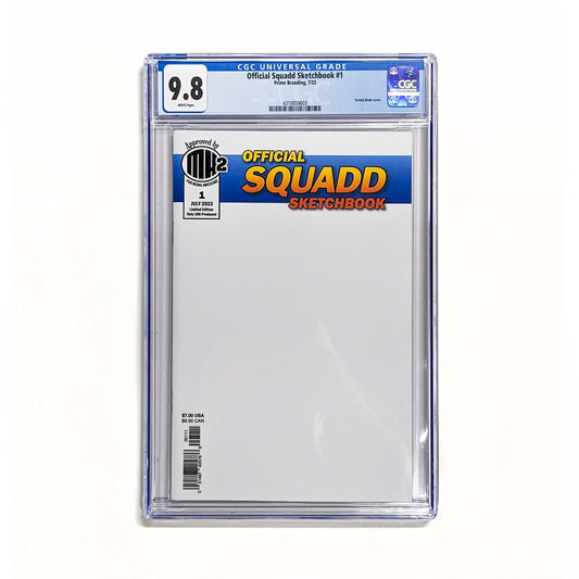 Books: Official Squadd Sketchbook CGC 9.8