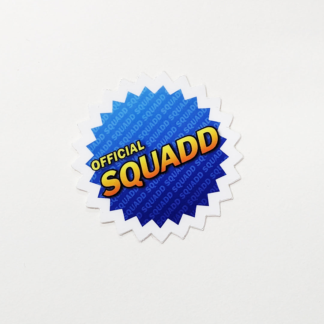 10 Stickers: Official Squadd